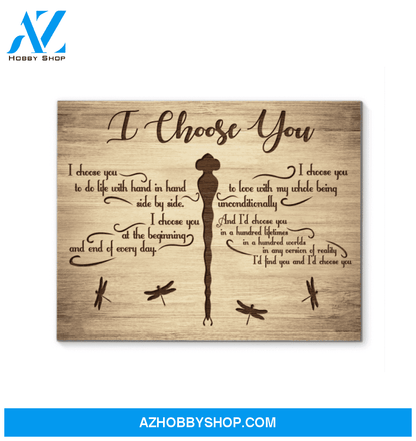 Canvas - Dragonfly - I Choose You