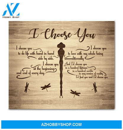 Canvas - Dragonfly - I Choose You