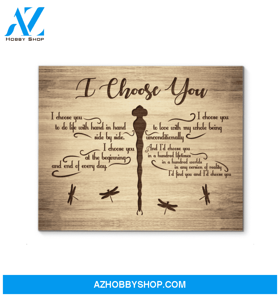 Canvas - Dragonfly - I Choose You