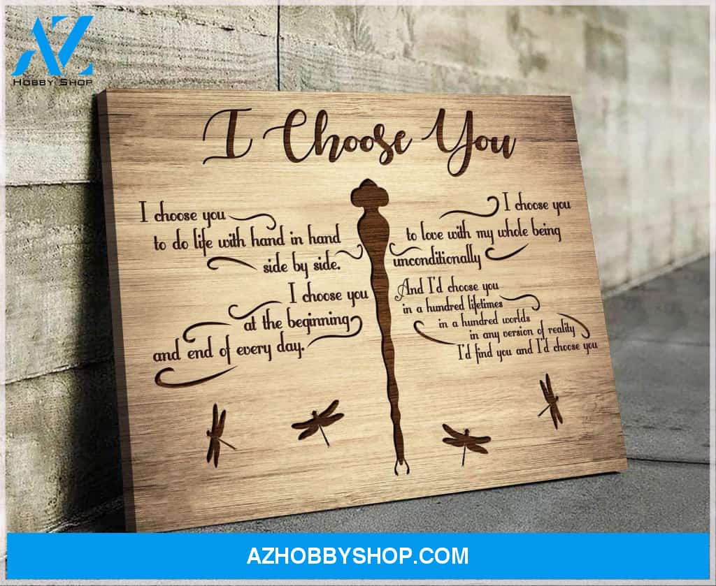 Canvas - Dragonfly - I Choose You