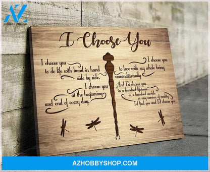 Canvas - Dragonfly - I Choose You