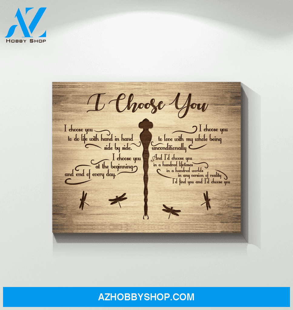 Canvas - Dragonfly - I Choose You