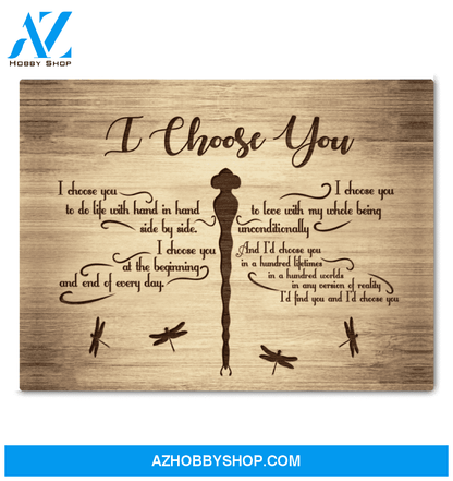 Canvas - Dragonfly - I Choose You