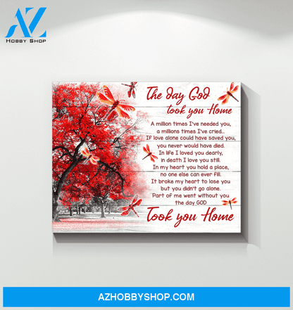 Canvas - Dragonfly - The Day God Took You Home