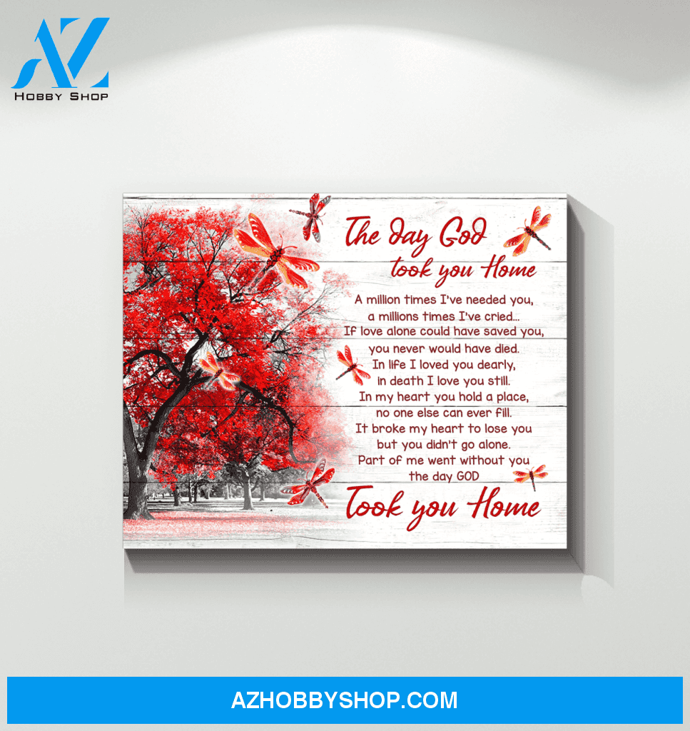 Canvas - Dragonfly - The Day God Took You Home