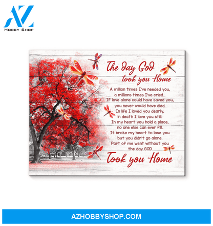 Canvas - Dragonfly - The Day God Took You Home