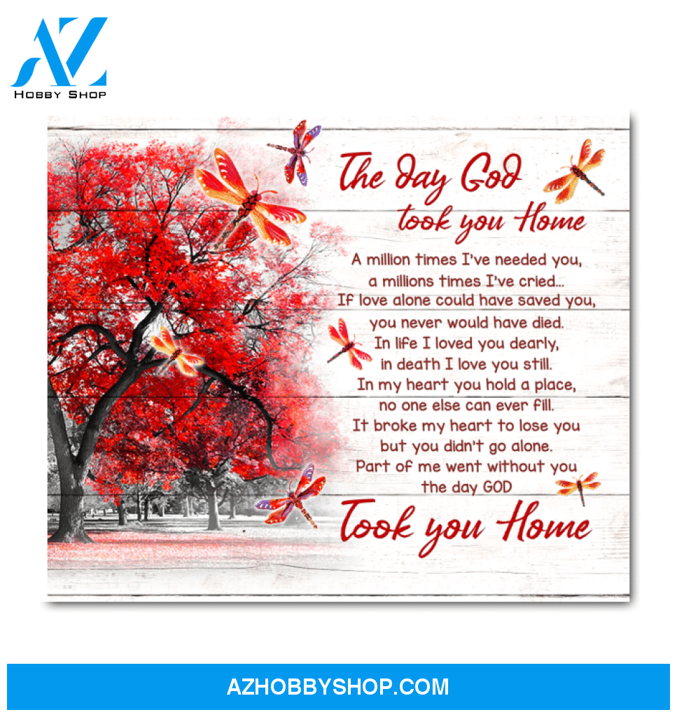 Canvas - Dragonfly - The Day God Took You Home
