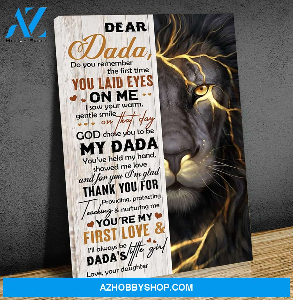 Canvas Gift For Dad - Hanging Art For Bedroom