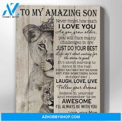 Canvas Gift For Dad - Hanging Art For Bedroom