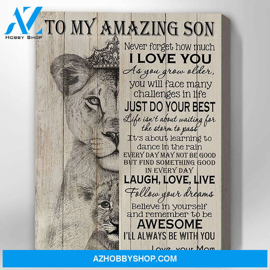 Canvas Gift For Dad - Hanging Art For Bedroom