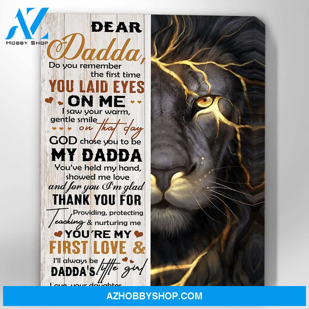 Canvas Gift For Dad - Hanging Art For Bedroom