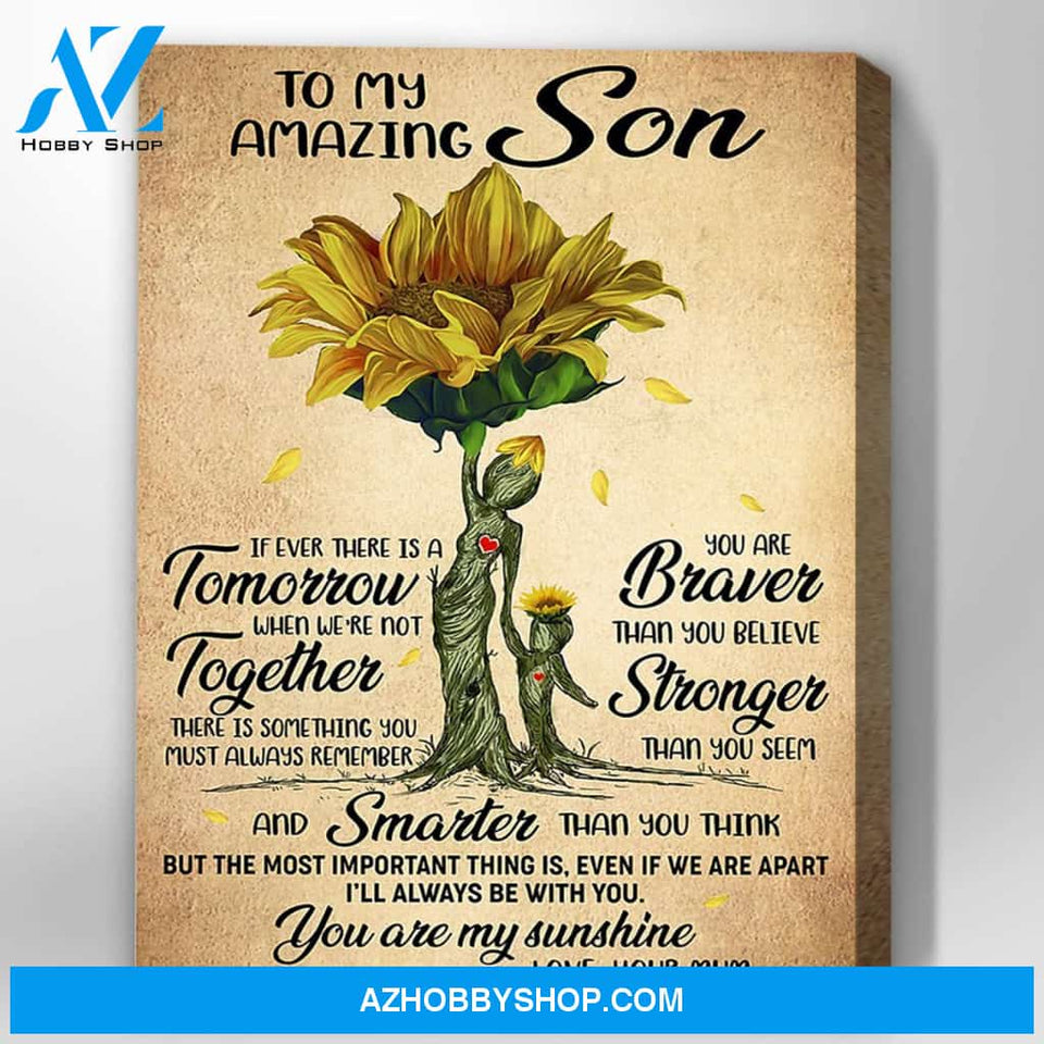 Canvas Gift For Dad - Hanging Art For Bedroom