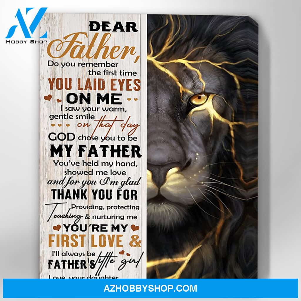 Canvas Gift For Dad - Hanging Art For Bedroom