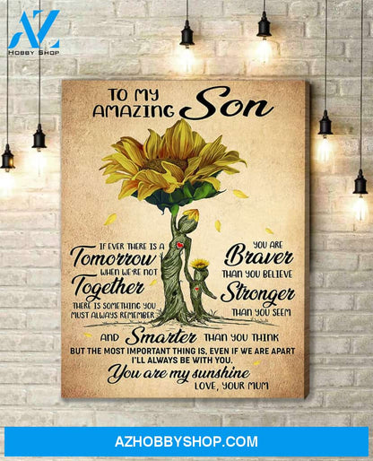 Canvas Gift For Dad - Hanging Art For Bedroom