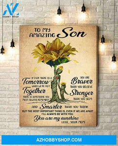 Canvas Gift For Dad - Hanging Art For Bedroom