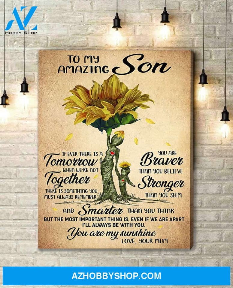 Canvas Gift For Dad - Hanging Art For Bedroom