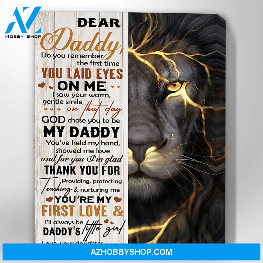 Canvas Gift For Dad - Hanging Art For Bedroom