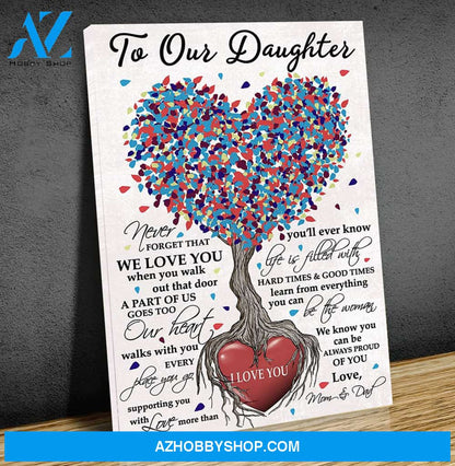 Canvas Gift For Daughter - Hanging Art For Bedroom