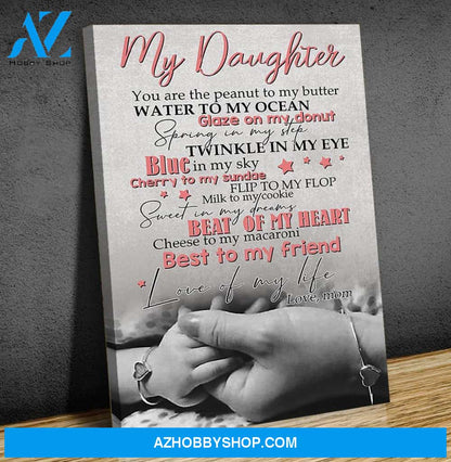 Canvas Gift For Daughter - Hanging Art For Bedroom