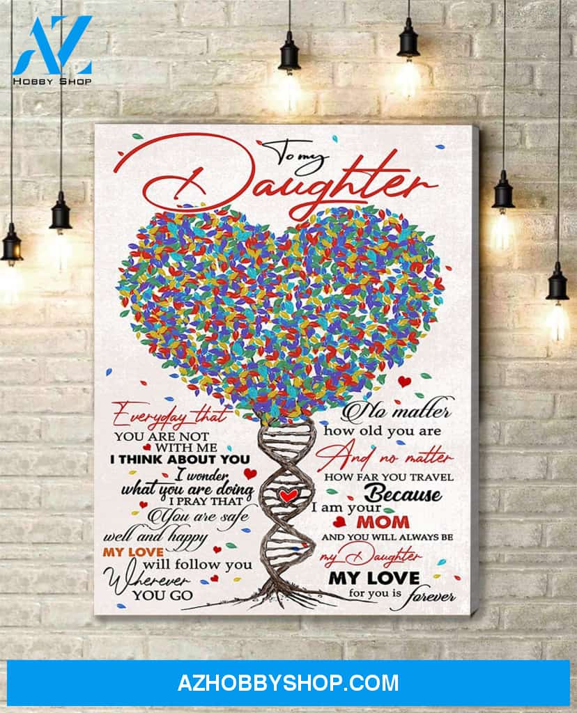 Canvas Gift For Daughter - Hanging Art For Bedroom