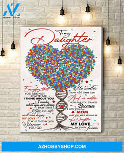 Canvas Gift For Daughter - Hanging Art For Bedroom