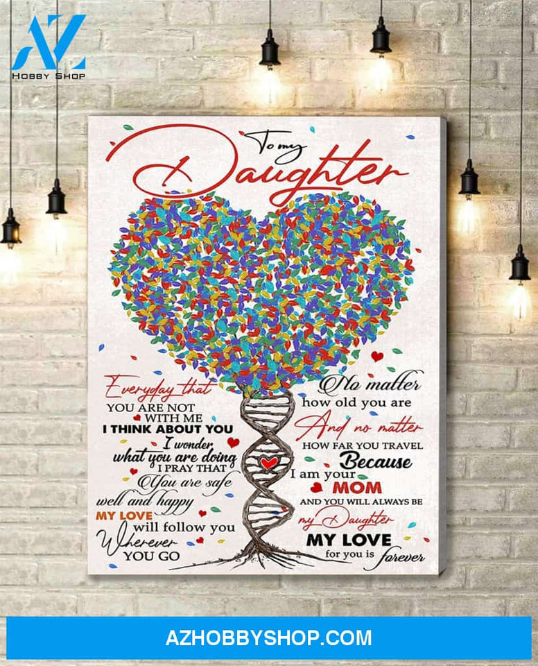 Canvas Gift For Daughter - Hanging Art For Bedroom