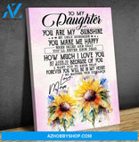 Canvas Gift For Daughter - Hanging Art For Bedroom