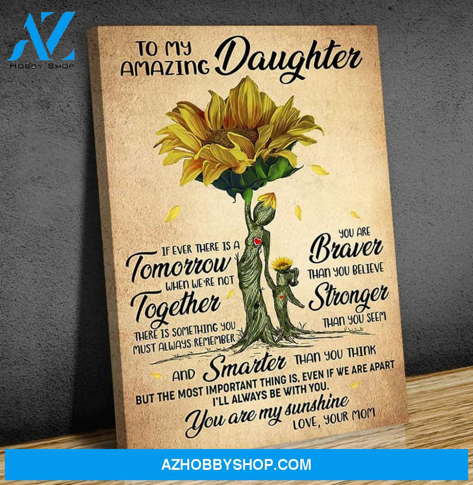 Canvas Gift For Daughter - Hanging Art For Bedroom
