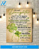 Canvas Gift For Daughter - Hanging Art For Bedroom