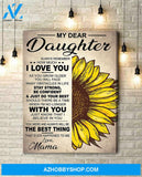 Canvas Gift For Daughter - Hanging Art For Bedroom