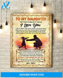 Canvas Gift For Daughter - Hanging Art For Bedroom