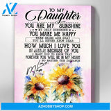 Canvas Gift For Daughter - Hanging Art For Bedroom