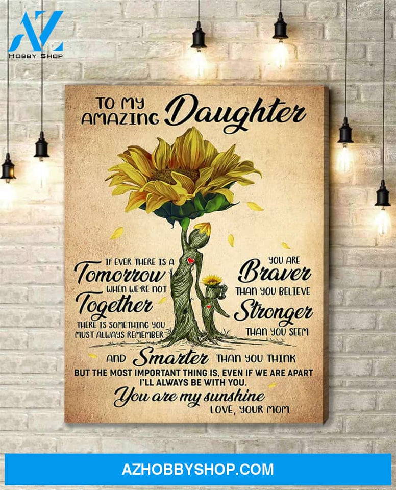 Canvas Gift For Daughter - Hanging Art For Bedroom