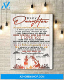 Canvas Gift For Daughter - Hanging Art For Bedroom