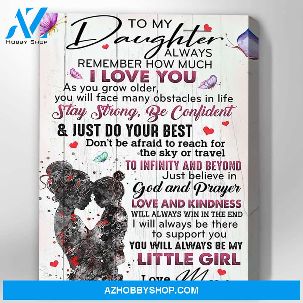 Canvas Gift For Daughter - Hanging Art For Bedroom