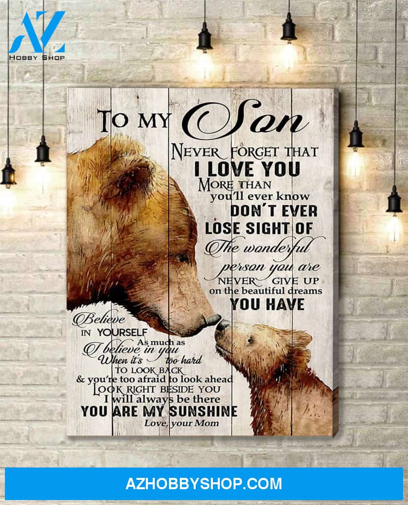 Canvas Gift For Daughter - Hanging Art For Bedroom