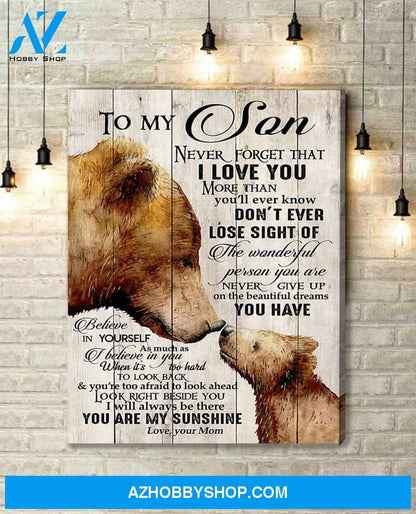 Canvas Gift For Daughter - Hanging Art For Bedroom