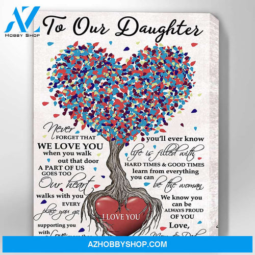 Canvas Gift For Daughter - Hanging Art For Bedroom