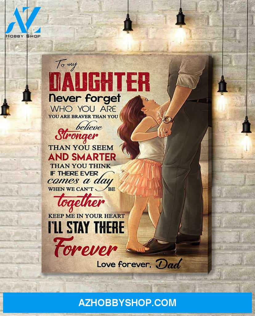 Canvas Gift For Daughter - Hanging Art For Bedroom