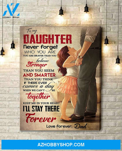 Canvas Gift For Daughter - Hanging Art For Bedroom
