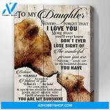 Canvas Gift For Daughter - Hanging Art For Bedroom