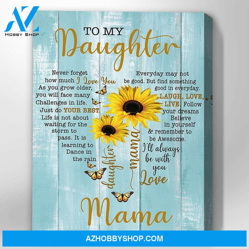 Canvas Gift For Daughter - Hanging Art For Bedroom