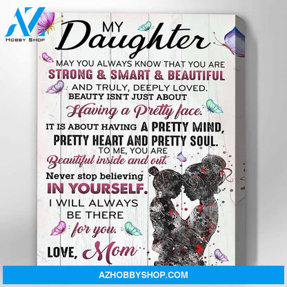 Canvas Gift For Daughter - Hanging Art For Bedroom