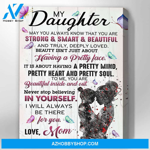 Canvas Gift For Daughter - Hanging Art For Bedroom