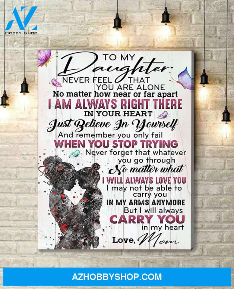 Canvas Gift For Daughter - Hanging Art For Bedroom