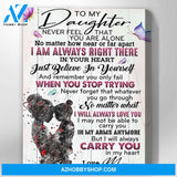 Canvas Gift For Daughter - Hanging Art For Bedroom