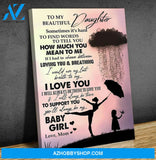 Canvas Gift For Daughter - Hanging Art For Bedroom