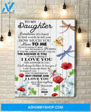 Canvas Gift For Daughter - Hanging Art For Bedroom