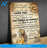 Canvas Gift For Daughter - Hanging Art For Bedroom