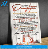 Canvas Gift For Daughter - Hanging Art For Bedroom